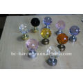 Cortina de cristal de 60mm finial, rodada de cortina de cristal redonda finial